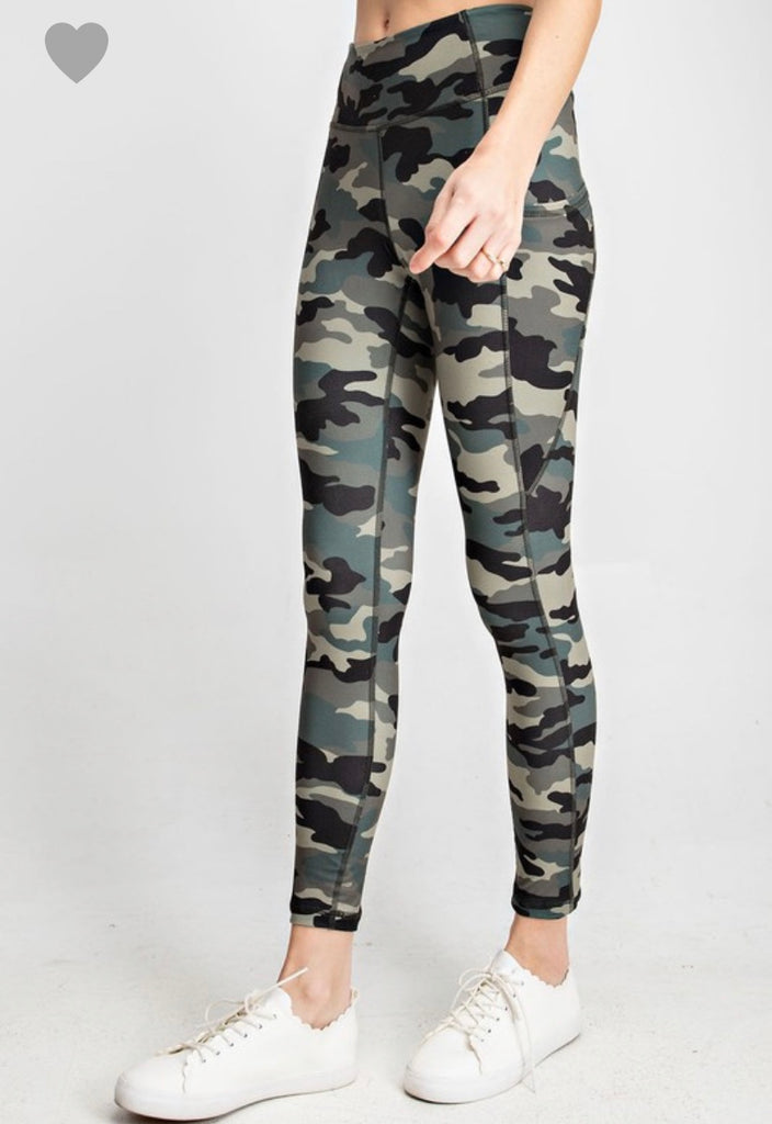 Camo Workout Leggings – Believe in You Boutique